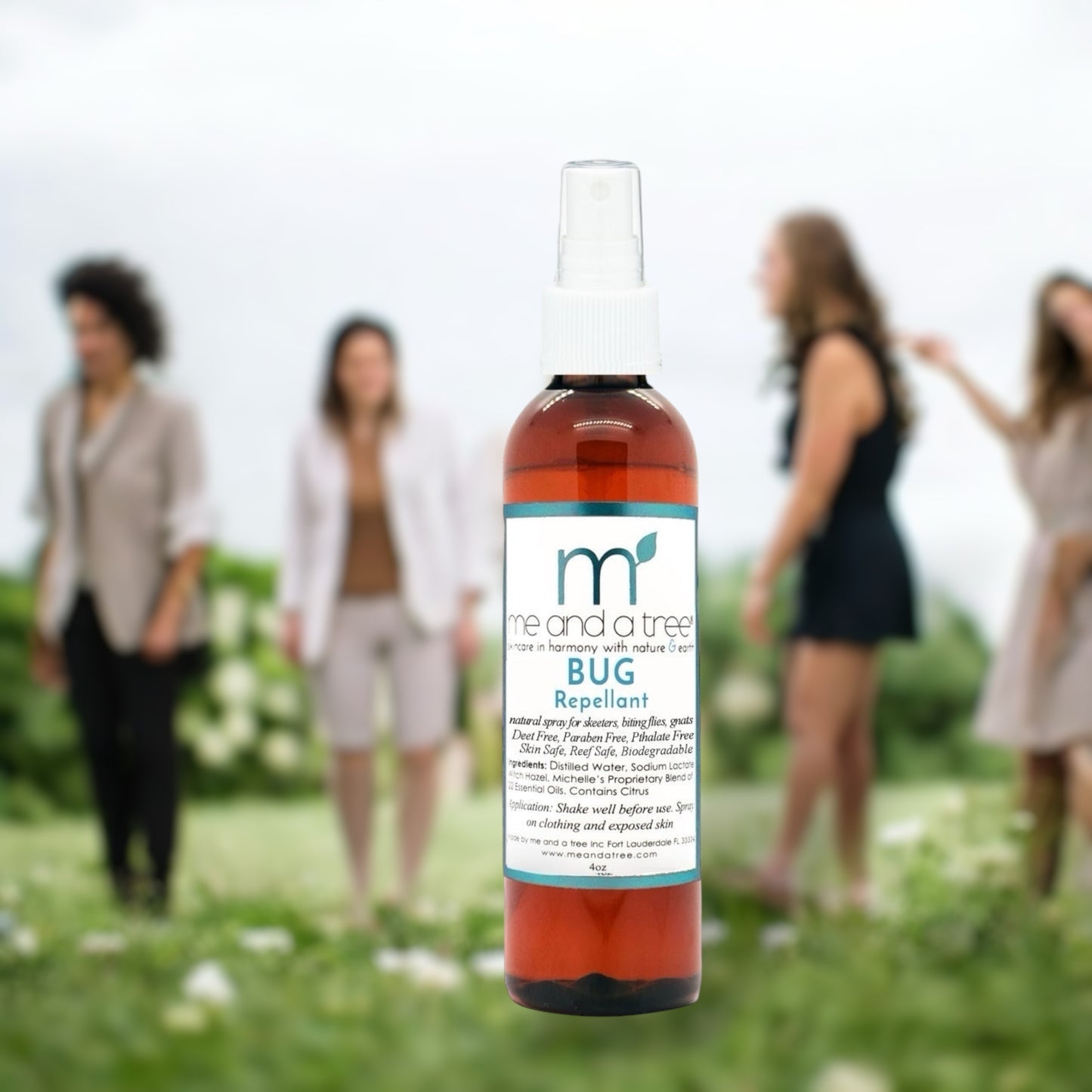 Natural Skin Safe Bug Repellent Spray