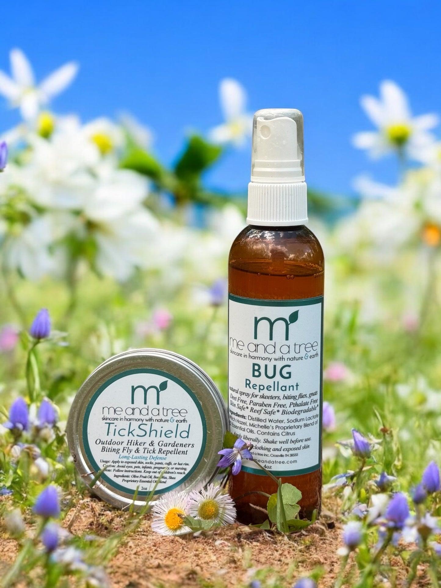Natural Skin Safe Bug Repellent Spray