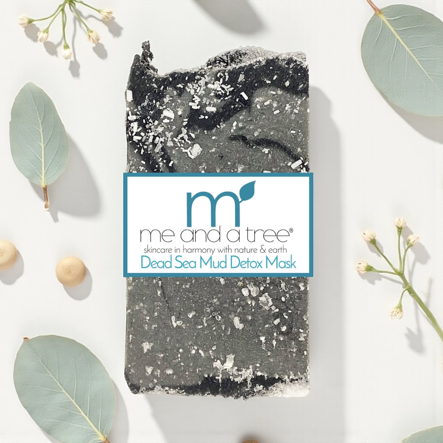 Dead Sea Mud Mask Bar Soap – Mineral-Rich Clarifying Facial & Body Cleanser