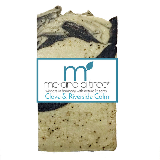 Best Natural Organic Clove & Riverside Exfoliate Bar Soap Best natural organic soap for Kids Men and Women.  Shaving, Face, Body, best smelling,
