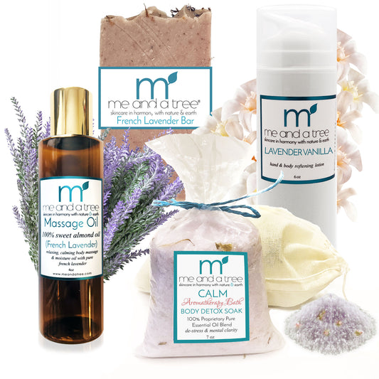 Best Calming Massage Spa Skin Care Gift Set