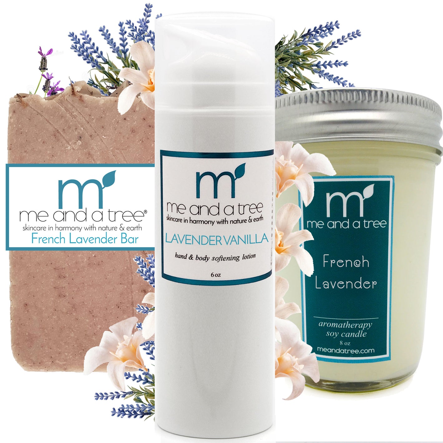 Best Natural Skin Care Lavender Lovers Skincare Gift Set For Men & Women