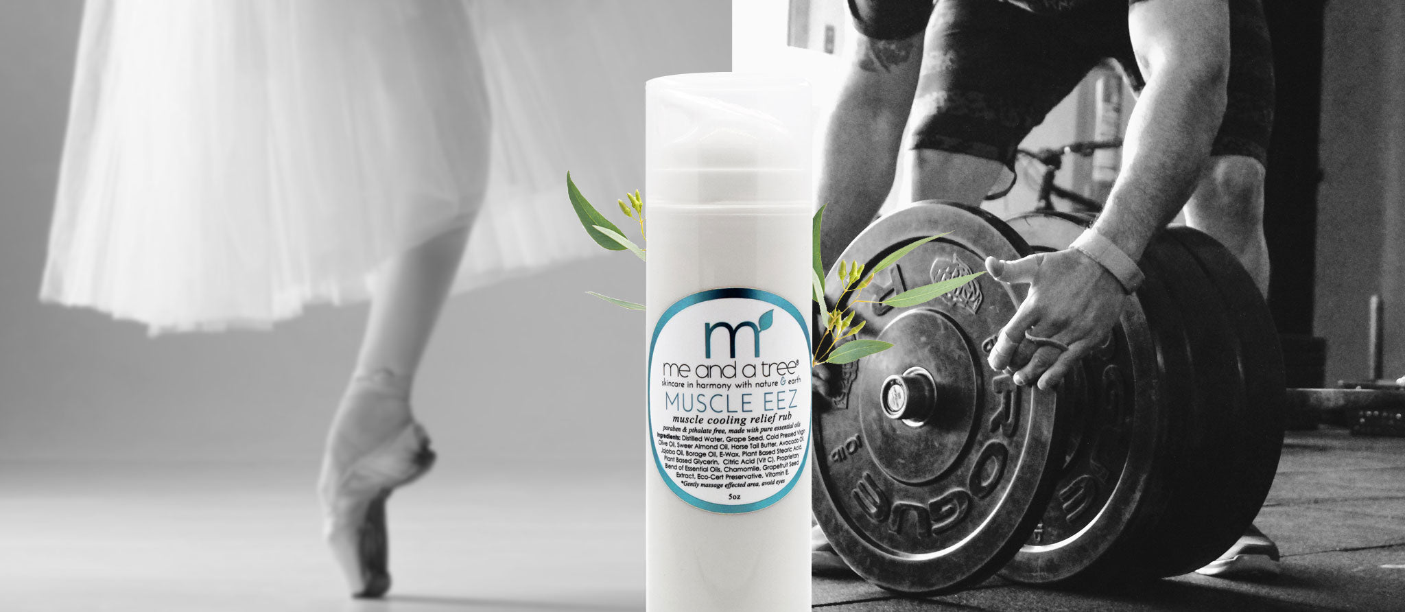 Muscle EEZ Natural Sports Recovery Muscle Joint Pain Lotion Fast Deep Penetrating