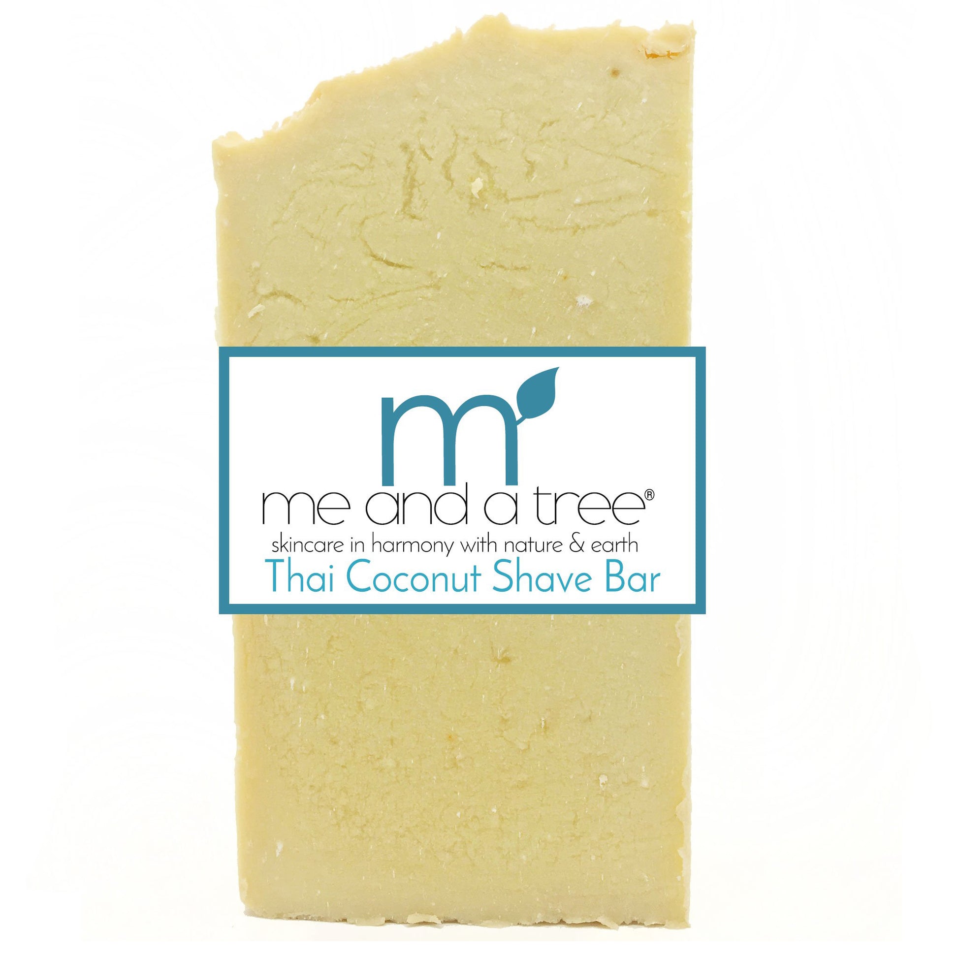 Best Thai Coconut Bar Soap - All-in-one shave bar & body wash made with organic coconut oil, olive fruit oil, and avocado oil for deep hydration and gentle cleansing. Suitable for all skin types